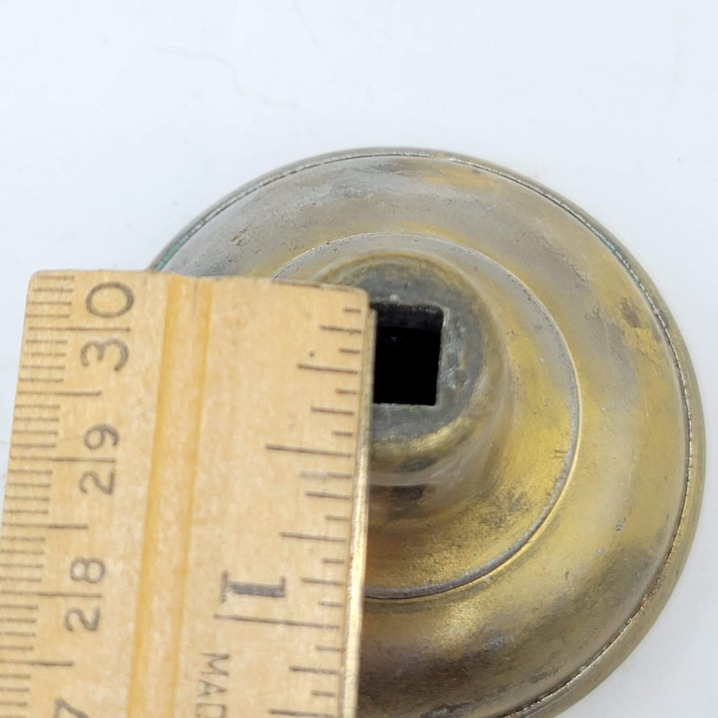Single Vintage Steel Knob Reclaimed Salvage Hardware 2.25"