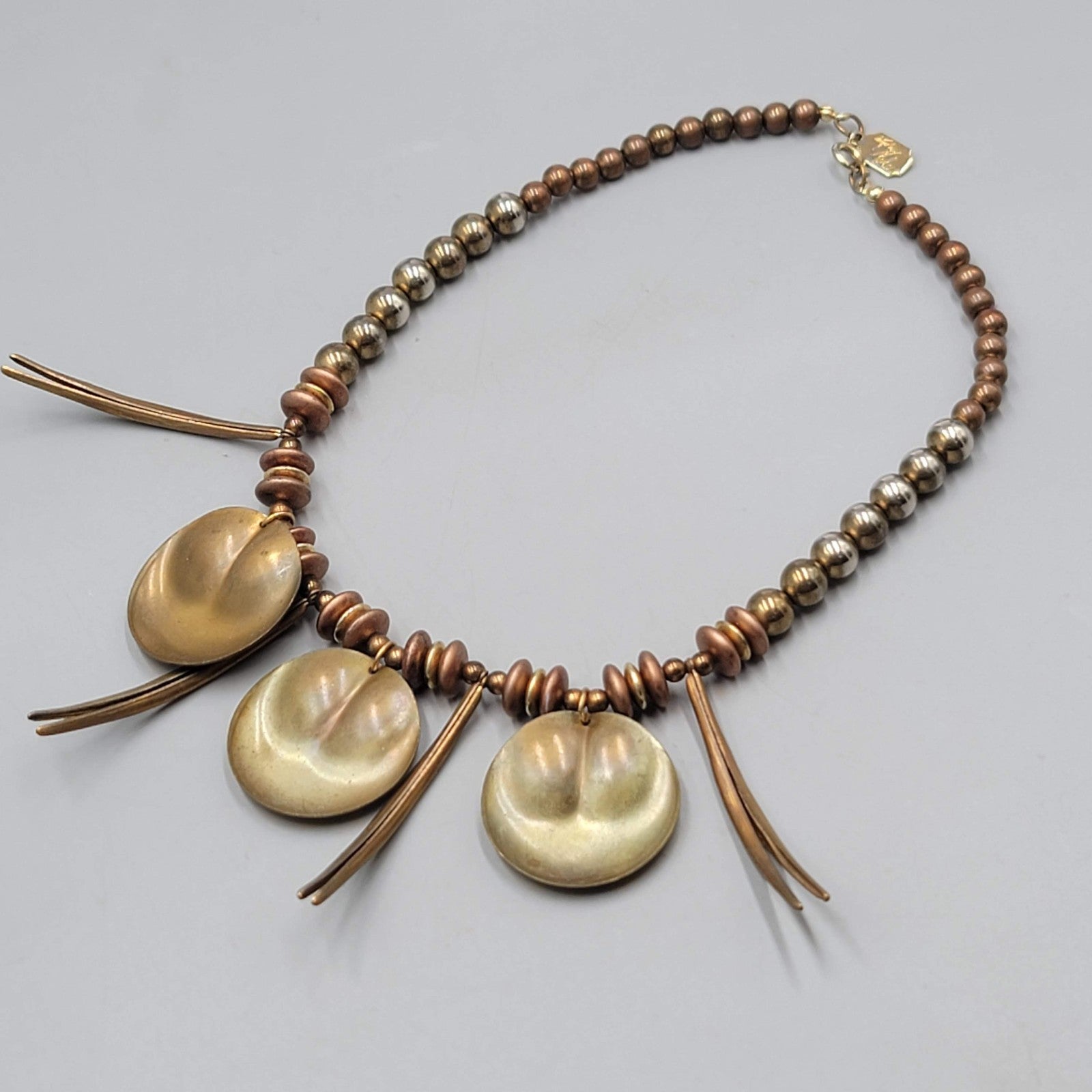 Vintage Designed by Paula Choker Necklace Estate Costume Jewelry 14"