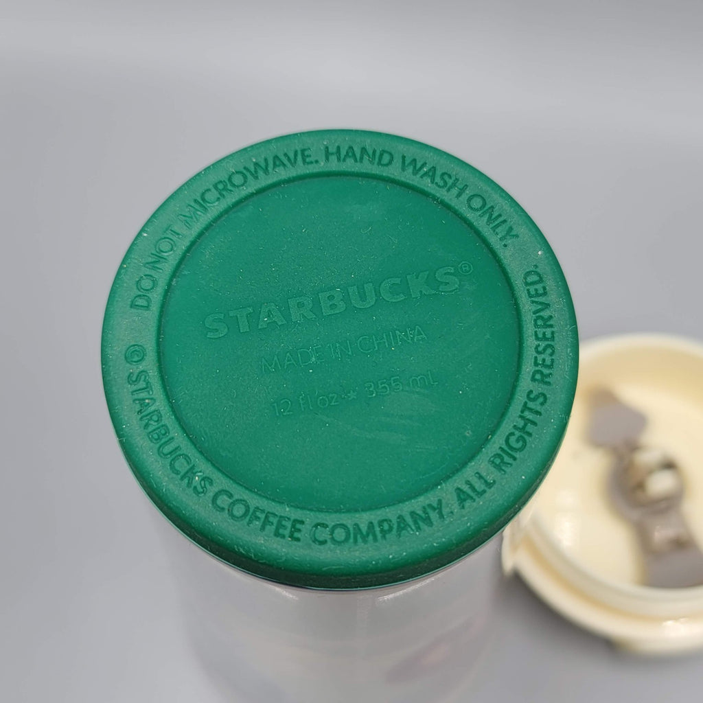 Starbucks 2020 Acrylic Hard To Find Tumbler Glitter Snow Globe