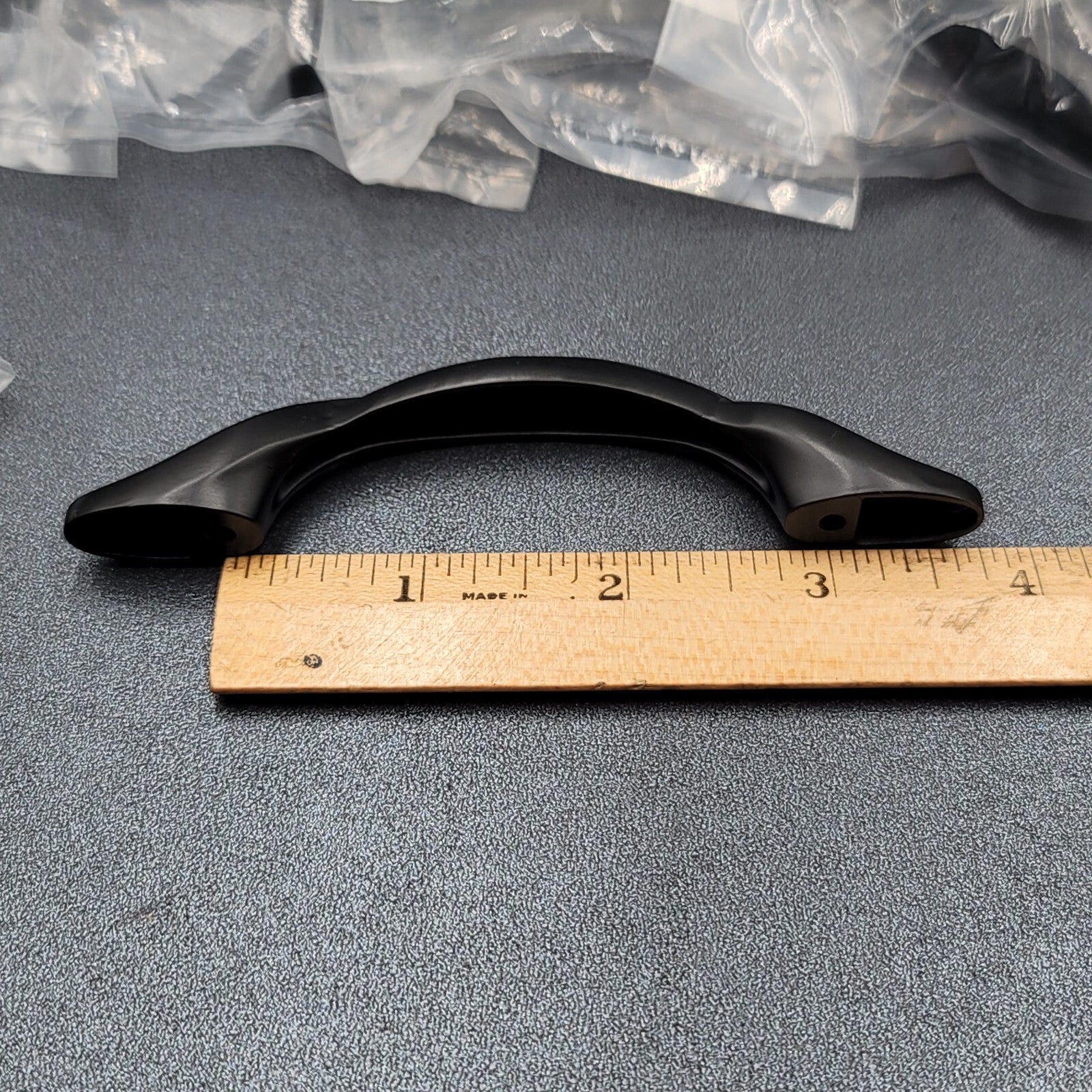 6 GlideRite Twist Cabinet Hardware Handle Pull Oil Rubbed Black 3" 87340-ORB-1