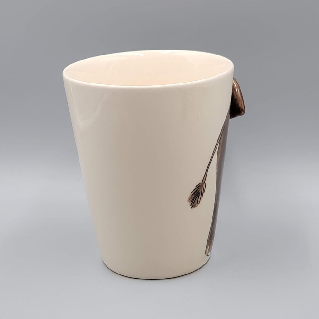 World Market Elephant 12 oz Ceramic Coffee Mug Ceramic 3D Look!
