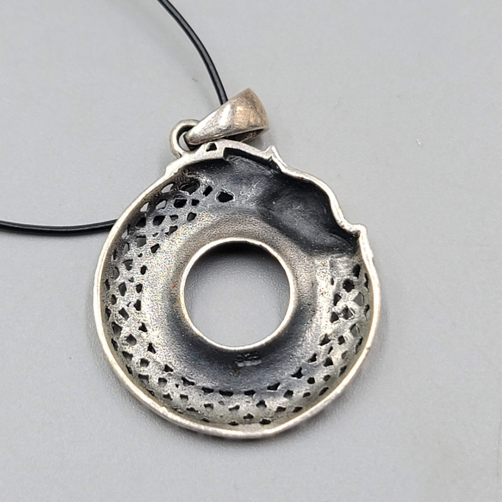 Ouroboros Pendant Necklace 925 Sterling Silver Viking Dragon 16"-18"