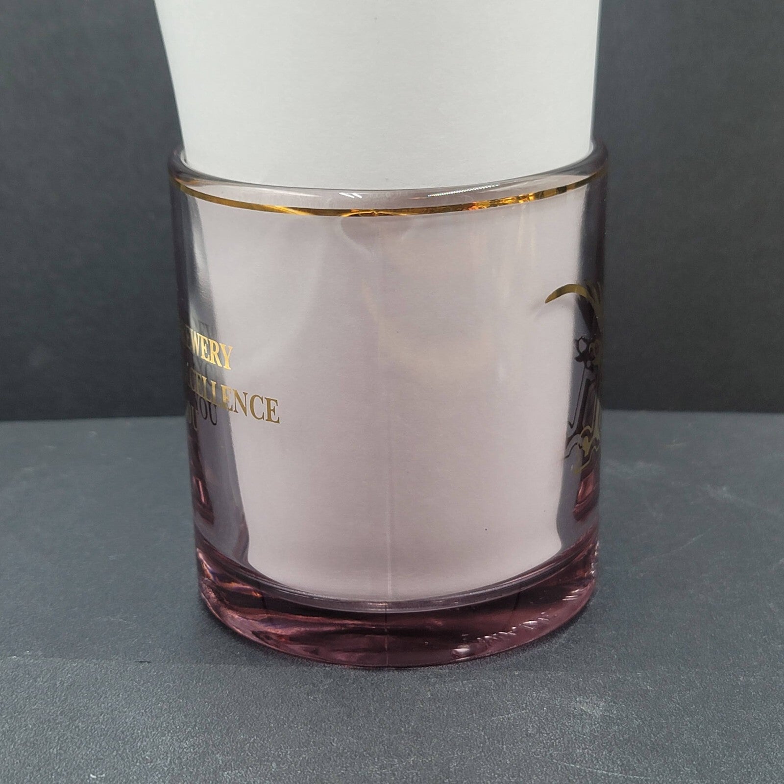 Anheuser Busch Ft Collins Brewery Purple Glass Mug 6 Years Aseptic Excellence