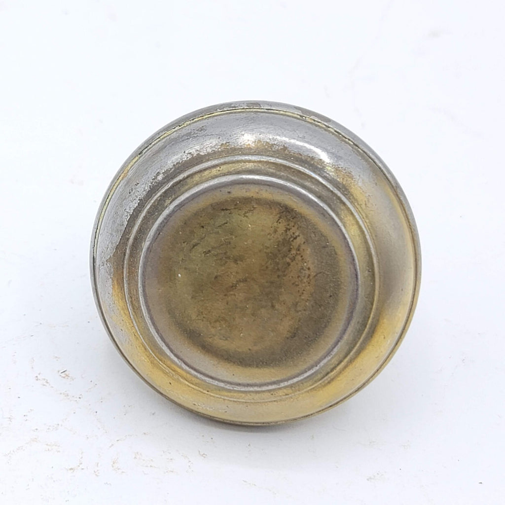 Single Vintage Steel Knob Reclaimed Salvage Hardware 2.25"
