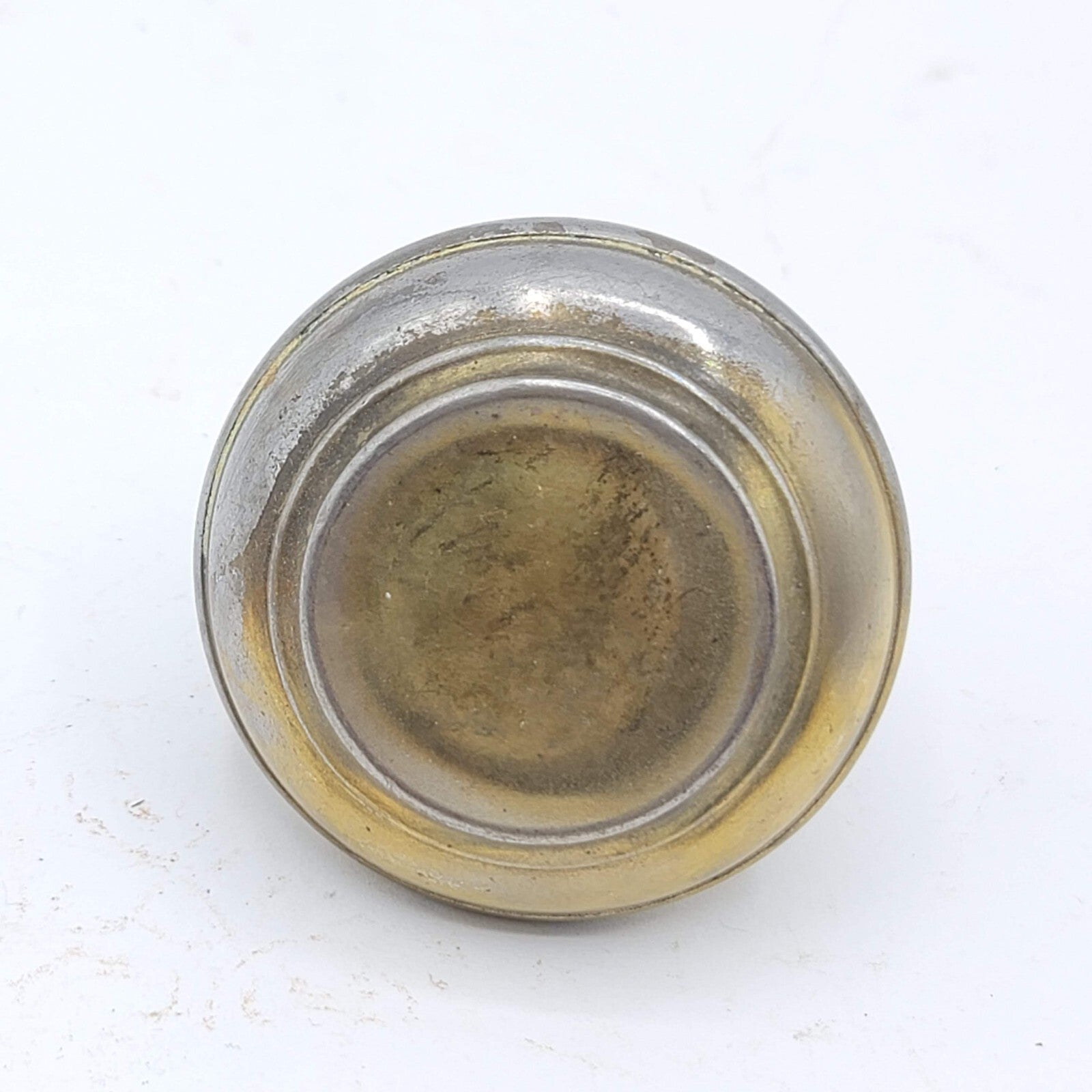 Single Vintage Steel Knob Reclaimed Salvage Hardware 2.25"