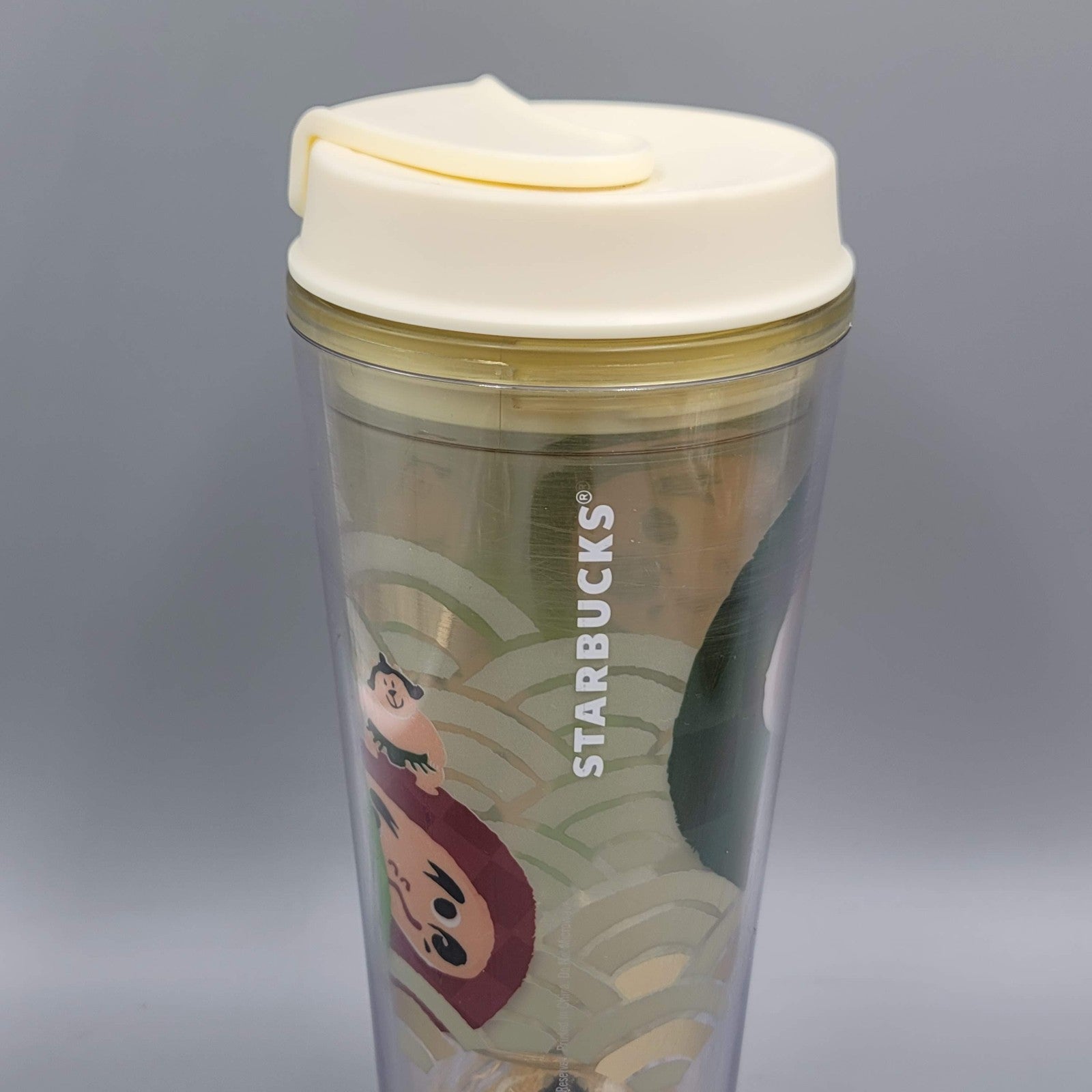 Starbucks 2020 Acrylic Hard To Find Tumbler Glitter Snow Globe