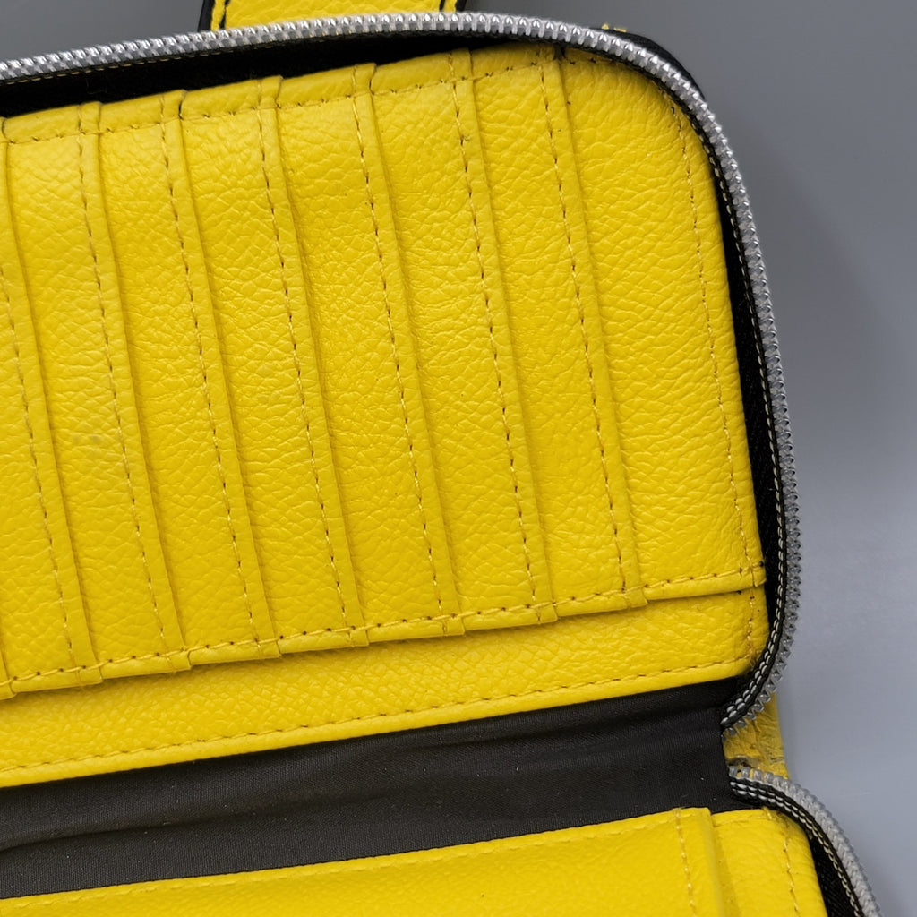 Loungefly Pikachu Zip Around Wallet Yellow Pokemon Cosplay Pre-Owned