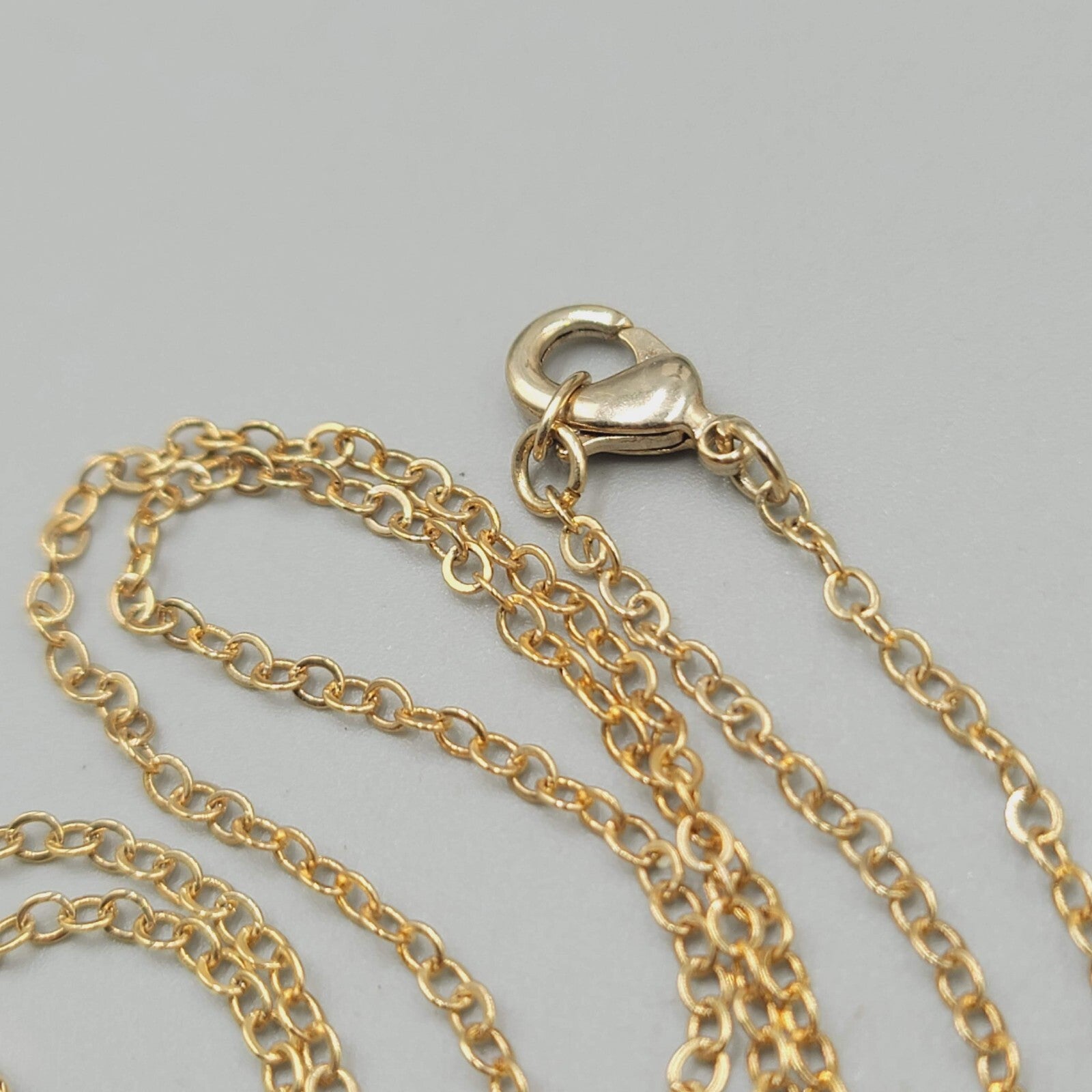 Taurus Necklace Constellation Zodiac Crystal Gold tone 18"