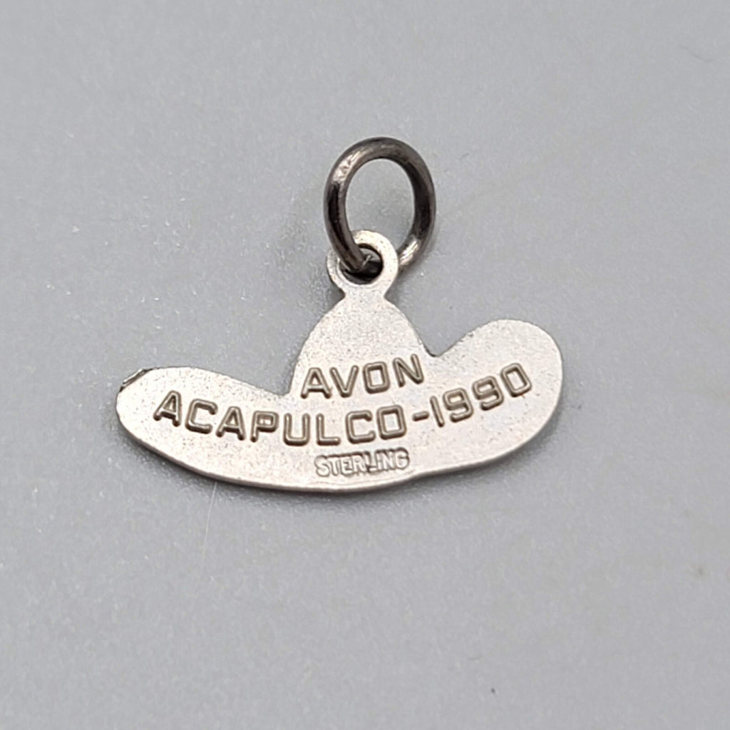 Vintage Avon Sterling Silver Charm  1990 Acapulco Souvenir 