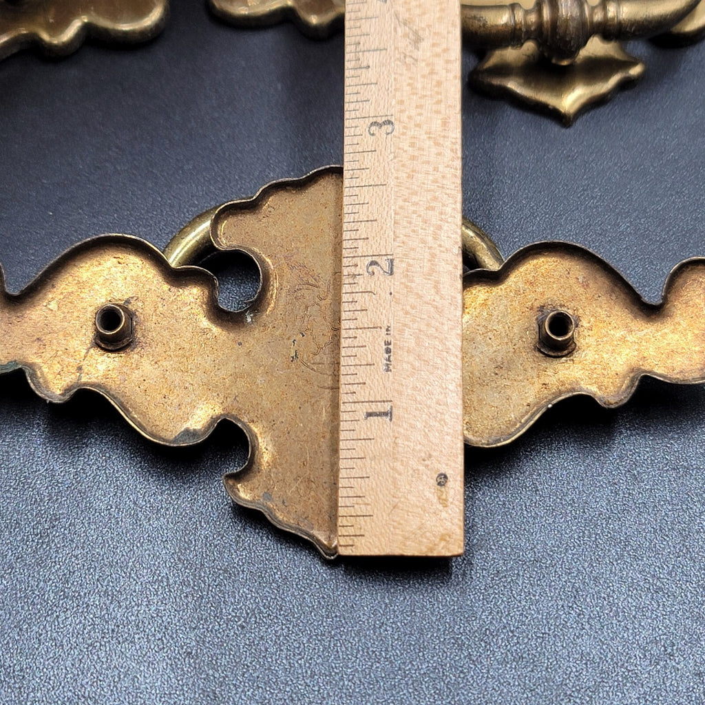 Vintage Lot of 8 Drawer Drop Pulls Cabinet Pull Handles Patriotic Eagle 3"