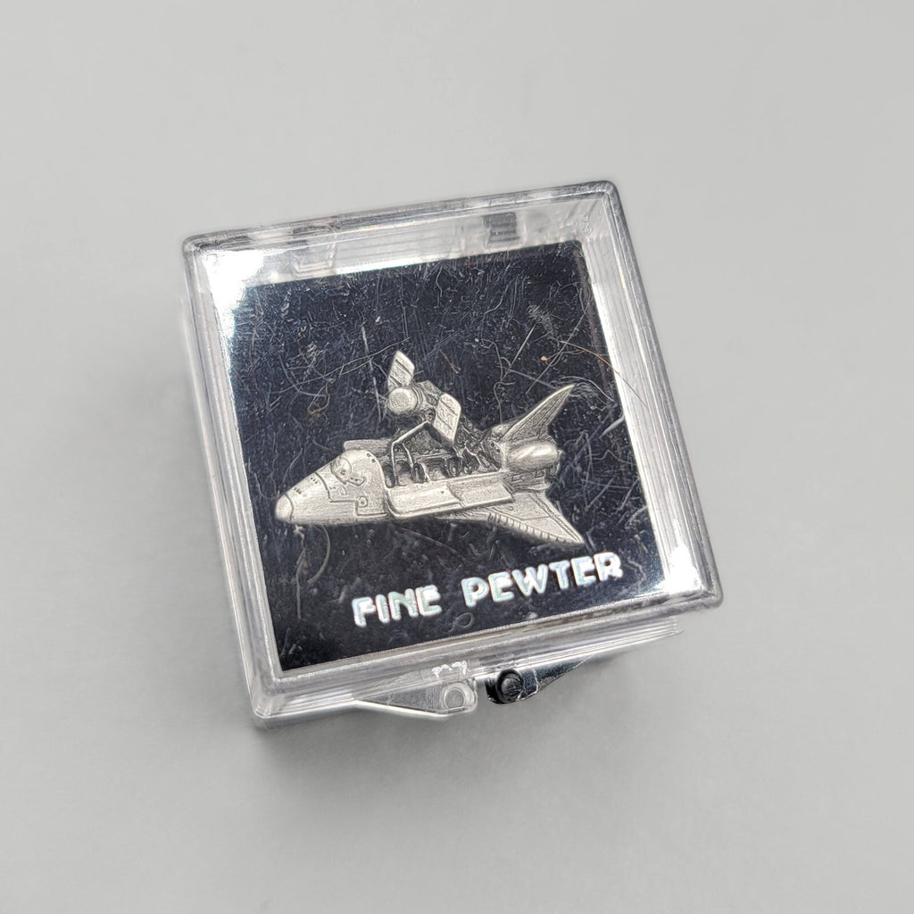 NASA Space Shuttle 3D Pewter Lapel Hat Tie Pin The Buckle Connection