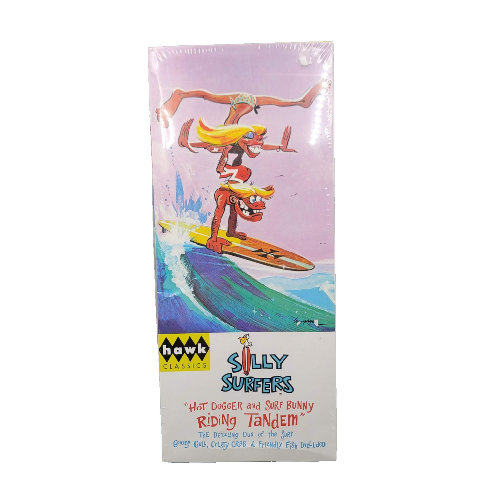 Hawk Classics Silly Surfers Hot Dogger & Surf Bunny Plastic Model Kit 16014