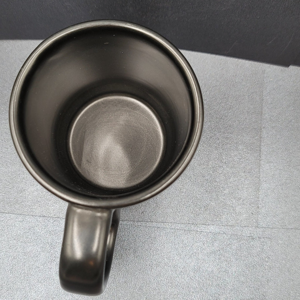 Equifax Coffee Mug Cup Black Advertising Rubber Bottom