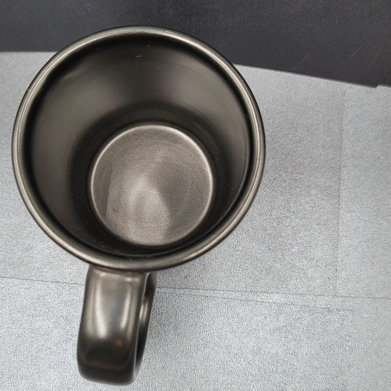 Equifax Coffee Mug Cup Black Advertising Rubber Bottom