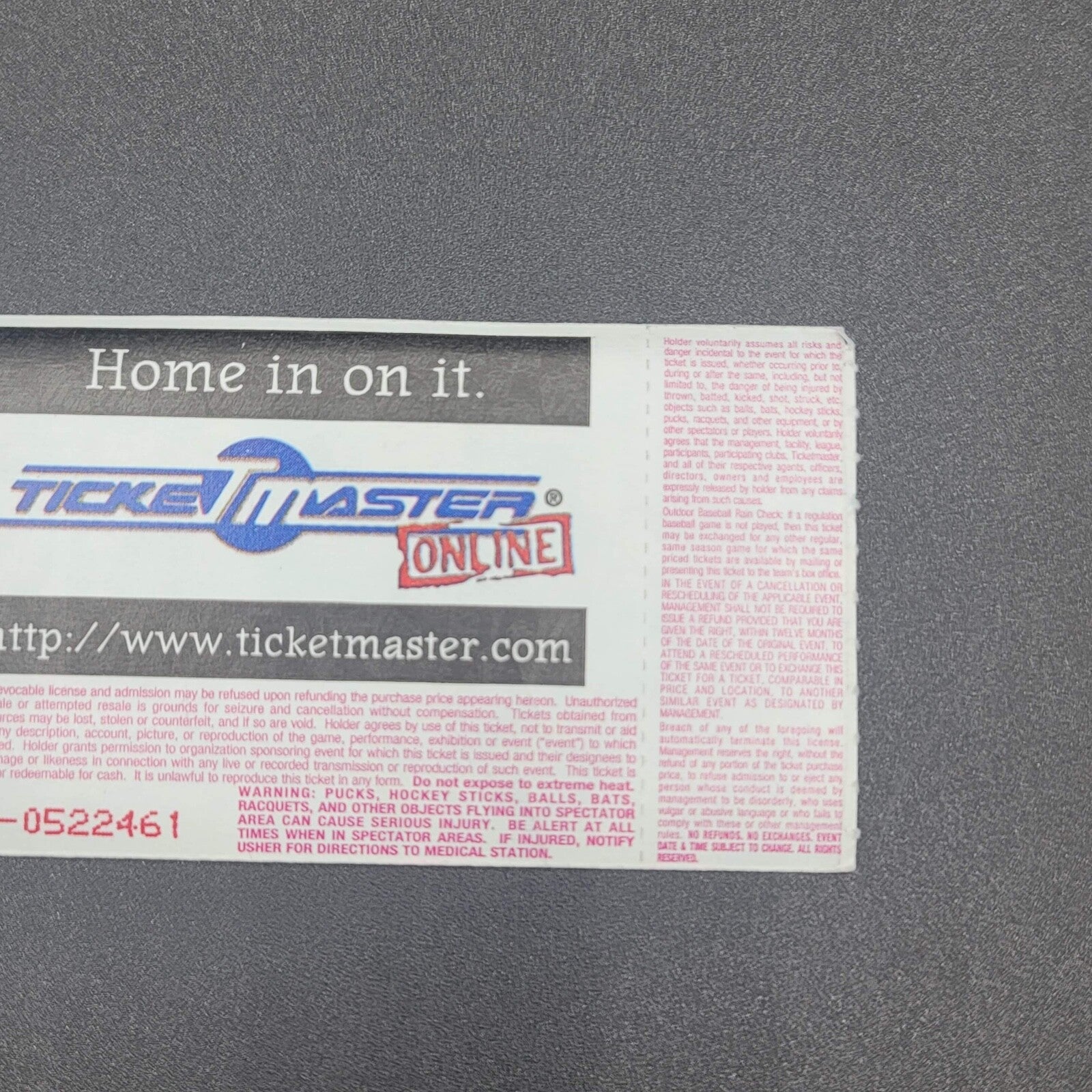 NBA TICKET 1999 Denver Nuggets Los Angeles Lakers Basketball Nov 18 Pepsi Center