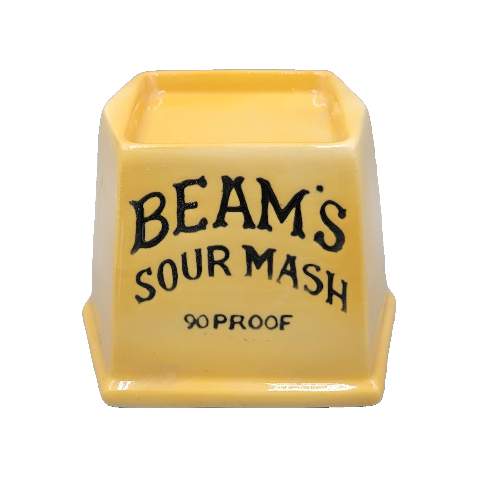 Vintage Jim Beam Bar Ceramic Porcelain Bottle Display BEAM SOUR MASH 90 PROOF