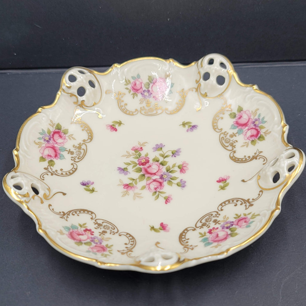 Excellent Antique Elfenbein Rosenthal Moliere Kronach Germany  2 pc