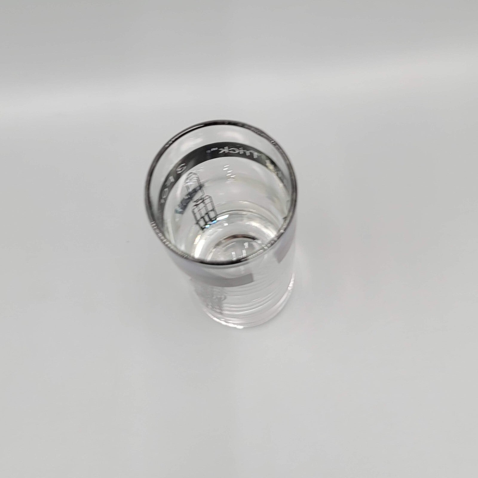 Titan Hat Trick Tall 3 for 3 in 24 Days Shot Glass Shooter NASA Rocket 4 in
