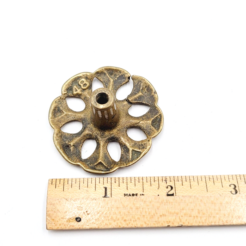Vintage Drawer Pull BrassSalvage Hardware Reclaimed 1 7/8"