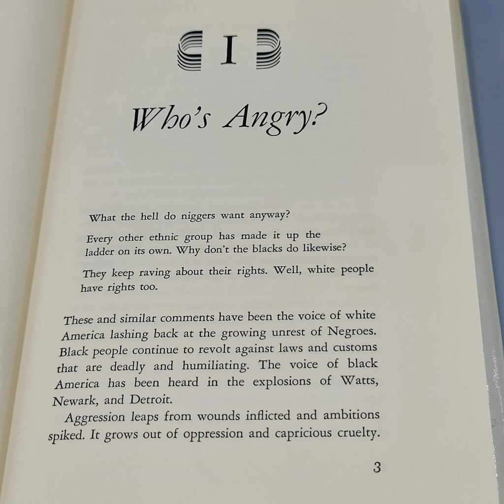 Vintage Hardcover Black Rage by William H. Grier and Price M. Cobbs