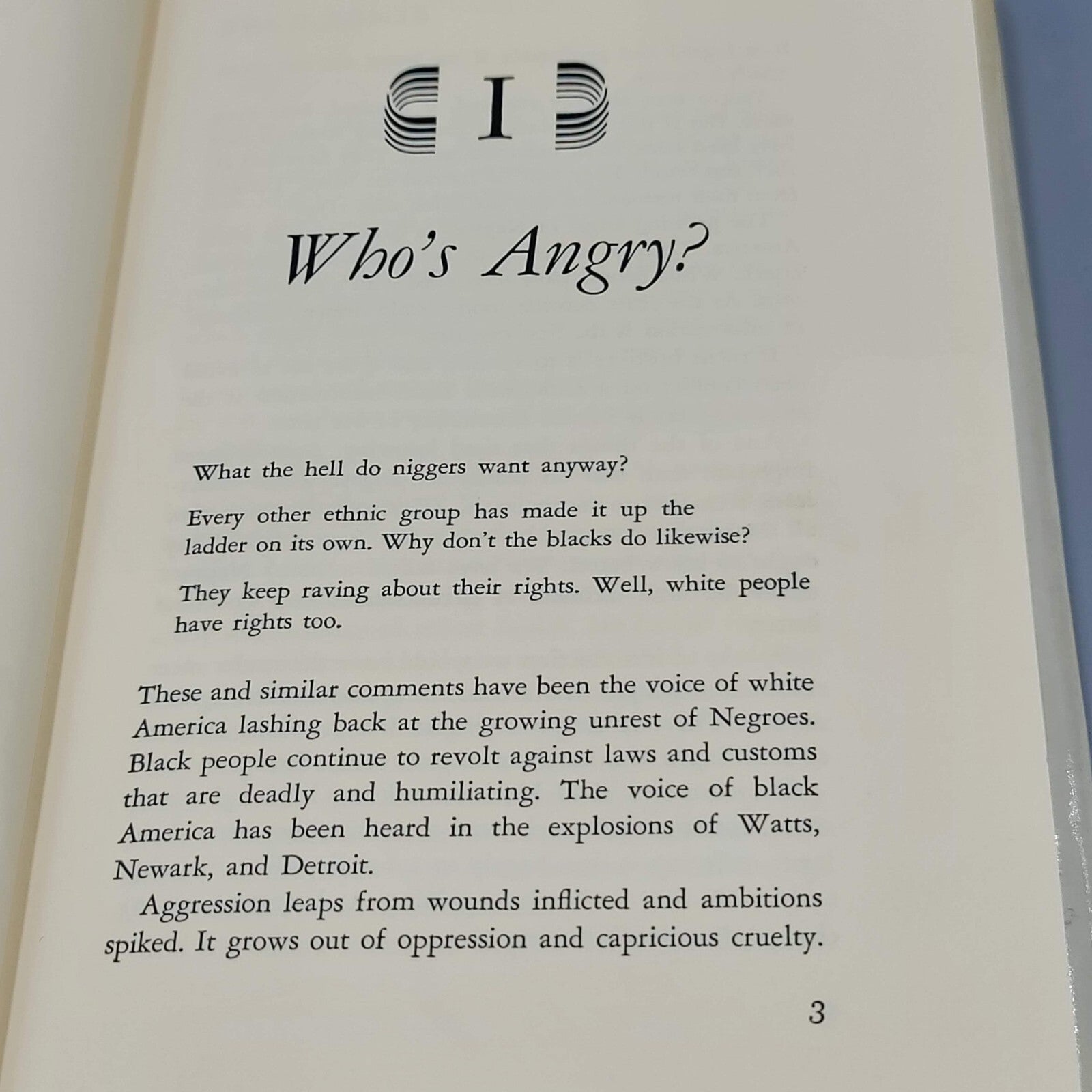 Vintage Hardcover Black Rage by William H. Grier and Price M. Cobbs