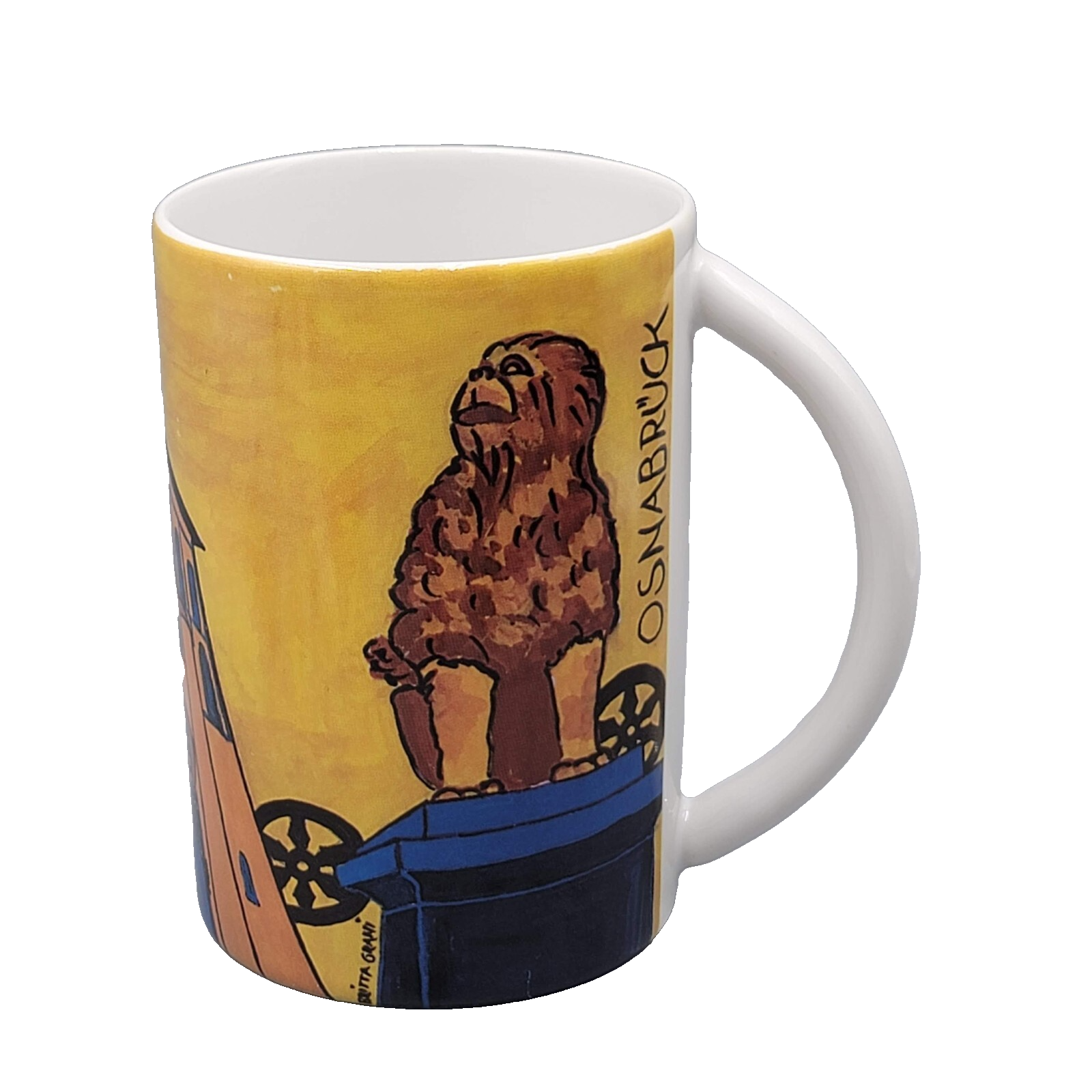 Osnabruck Germany Coffee Mug Britta Grani Art