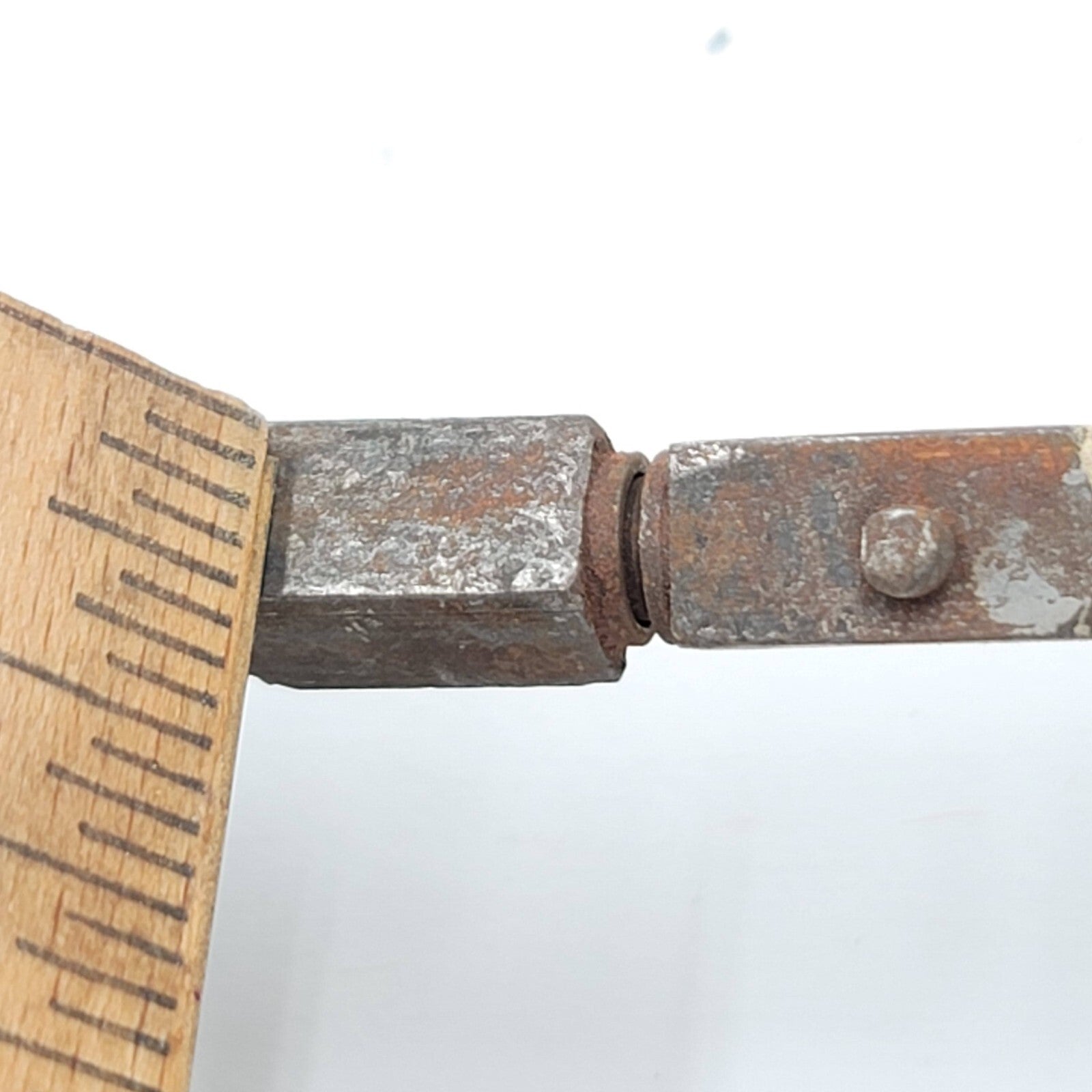 Vintage Door Knob Small Steel Closet Pantry 2" Set Salvage Reclaimed Hardware 55