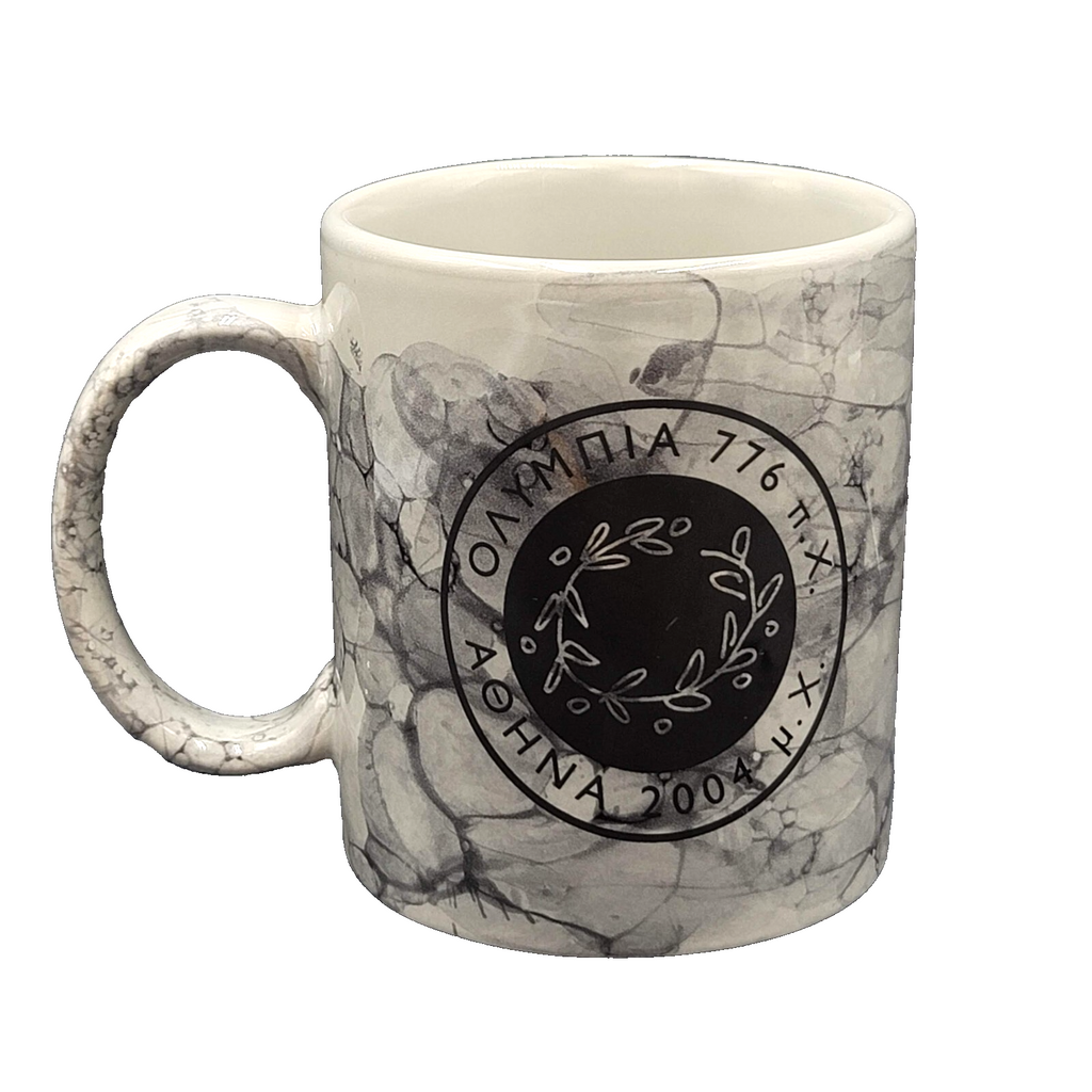 Olympic Games 2004 Ionia Greece Athens Coffee Mug Gray