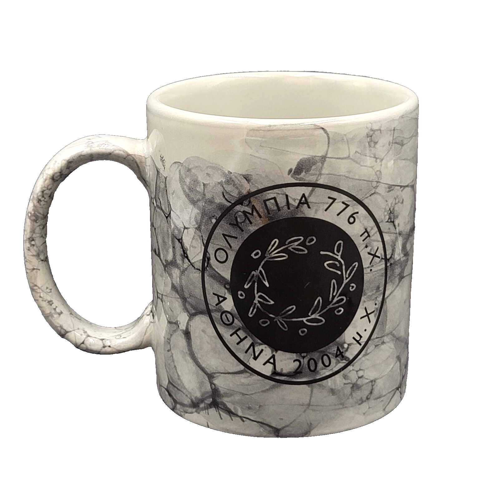 Olympic Games 2004 Ionia Greece Athens Coffee Mug Gray