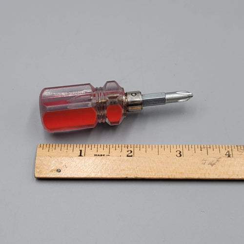 Dual Head Screwdriver Manual  Slotted Stubby Screwdriver