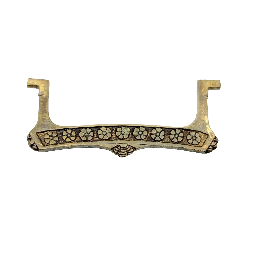 Vintage Brass Bail Pull Handle Replacement 3"  .5736