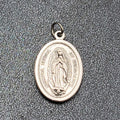 Nuestra Senora de Guadalupe Santo Nino of Atocha Medal Pendant Italy 1"