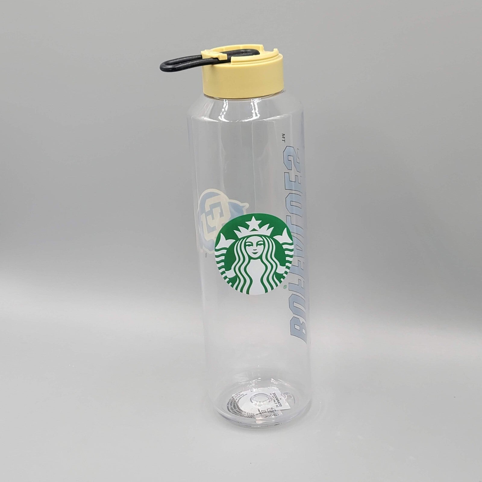 NEW NCAA Starbucks CU Campus University of Colorado Buffaloes 24 OZ Water Bottle