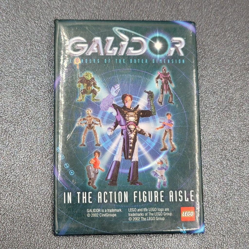 LEGO Galidor Action Figure 2001 Lapel Pin Defenders of the Outer DImension