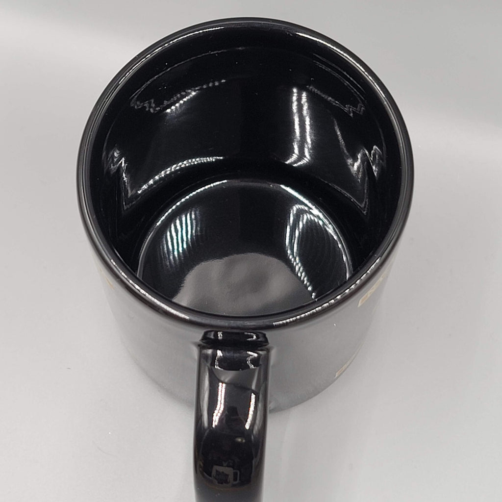Apollo XIII Nasa 1970 Coffee Mug Cup Black Gold Vintage