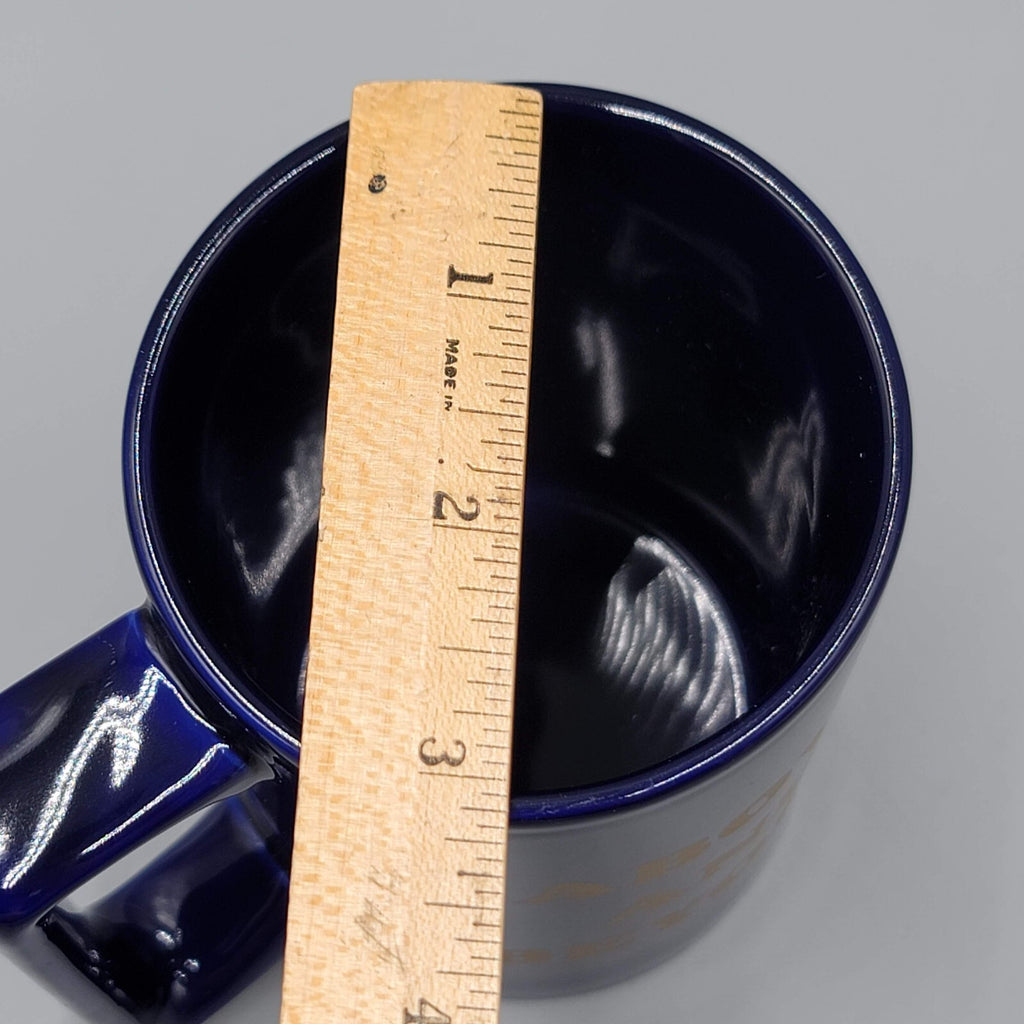 Above and Beyond Coffee Mug Dark Blue Large Size