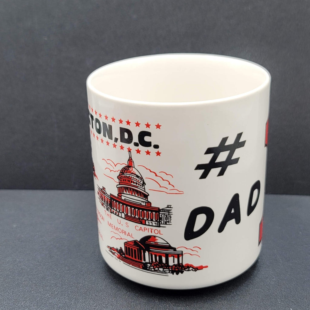 Vintage Washington DC Coffee Mug Cup #1 Dad Souvenir