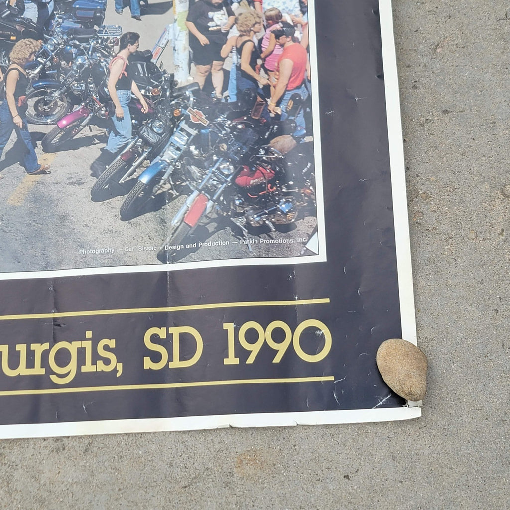 Sturgis Vintage Collectible Poster 1990 50th Anniversary LARGE 5' x 3.5'