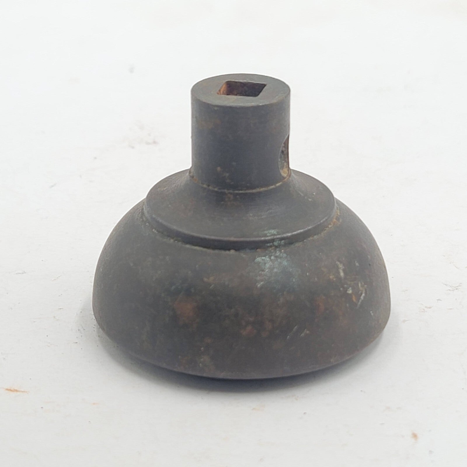 Vintage SINGLE Cast Iron Doorknob Ornate Salvage Reclaimed Door Hardware