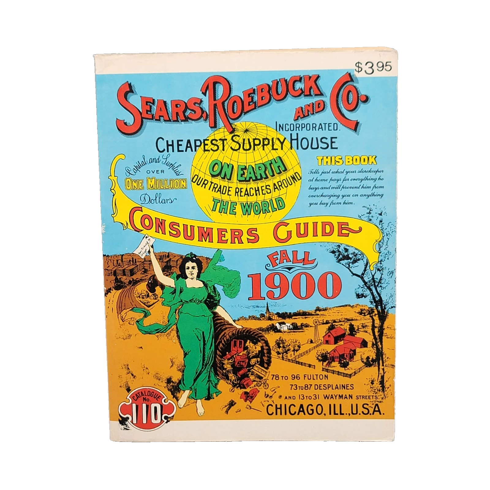 Sears Roebuck And Co Consumers Guide Fall 1900 Catalog Chicago IL Reproduction