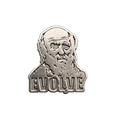 Charles Darwin Theory of Evolution Science Lapel Pin PinMart 1"