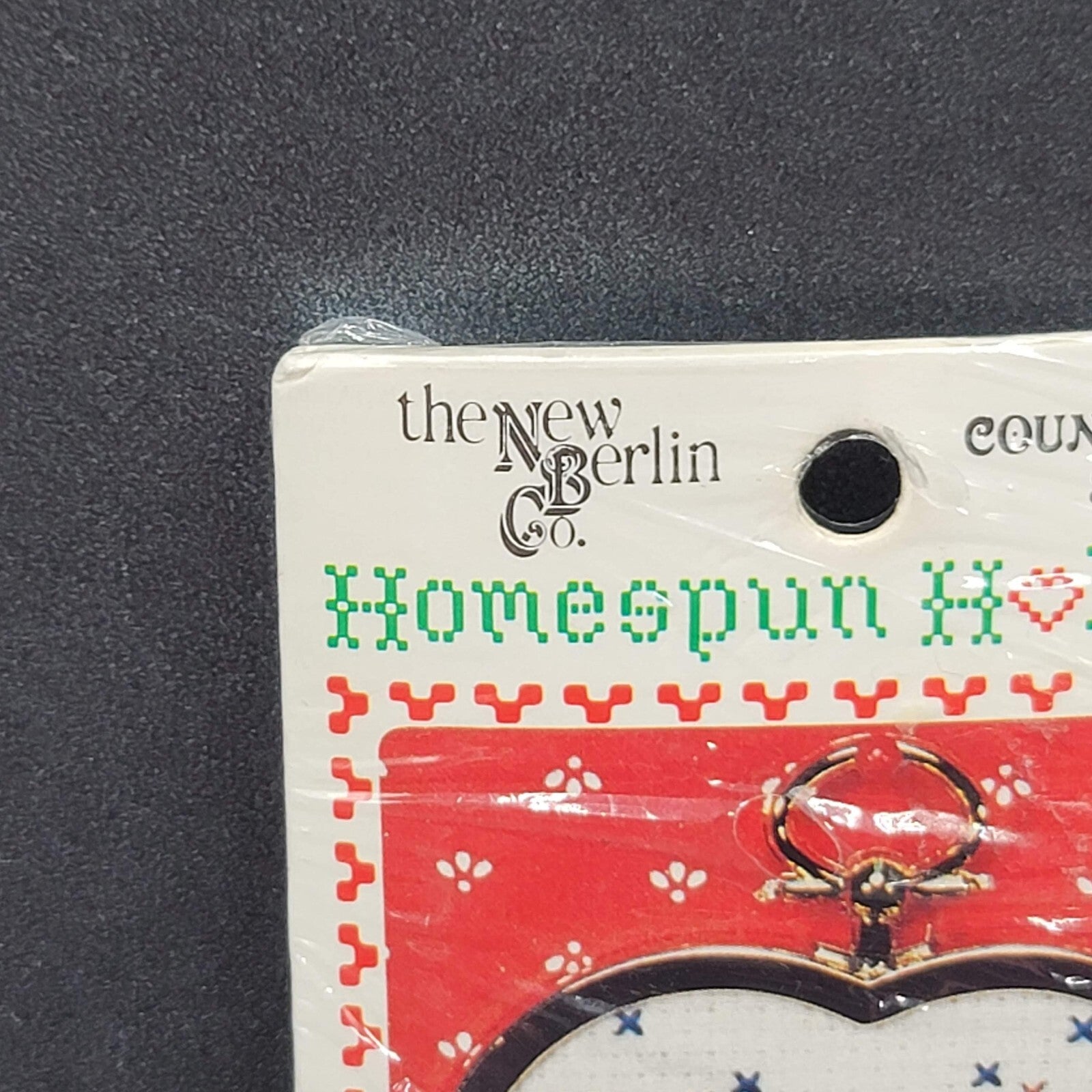 Homespun Holiday Ornament Cross Stitch Pattern Kit 30371