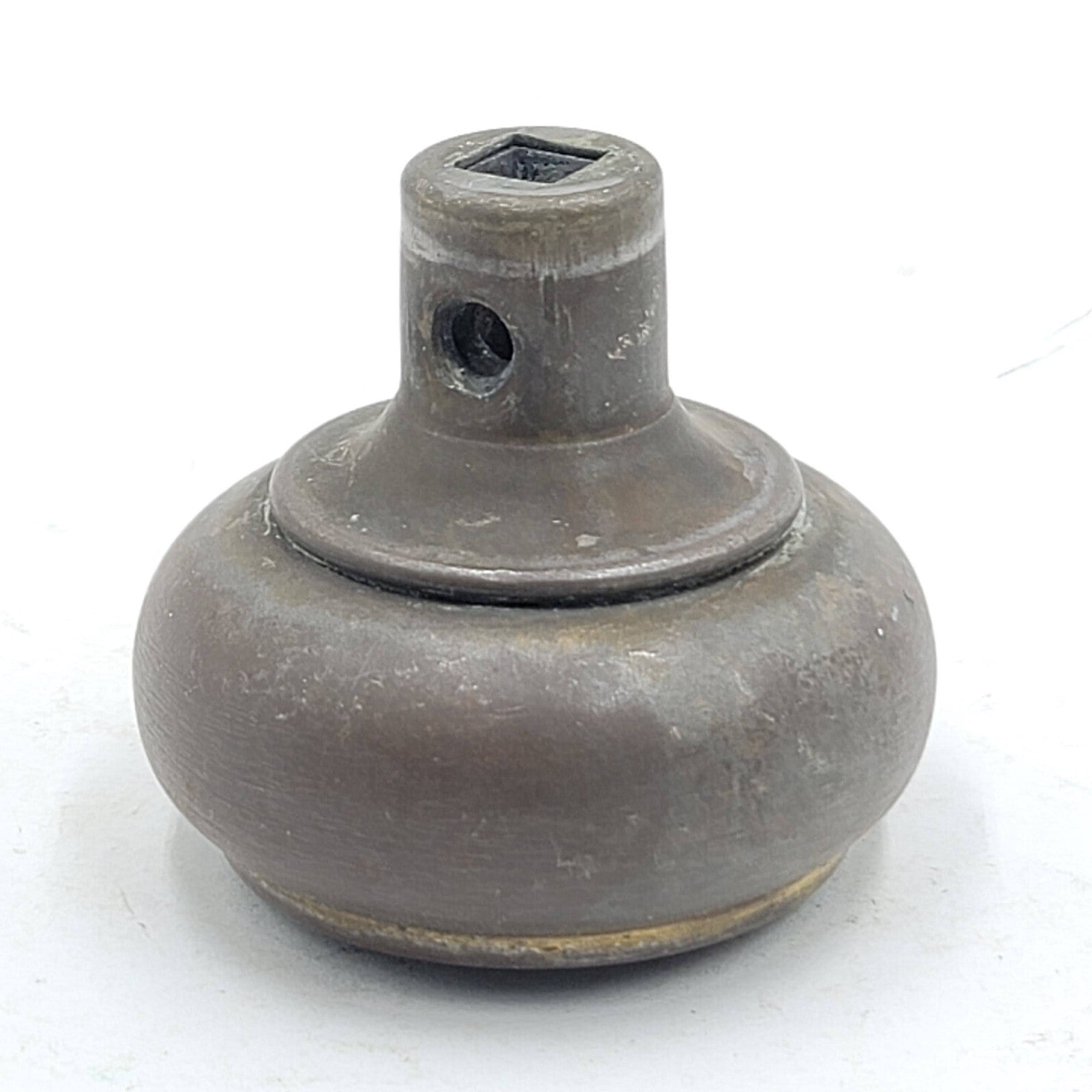 Vintage SINGLE Steel Doorknob Salvage Door Hardware 2.25"  47