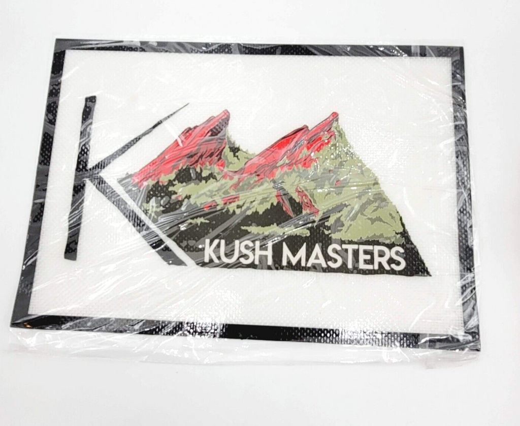 KUSH MASTERS Silicone Mat Sealed NEW Rare Collectible From Denver Colorado