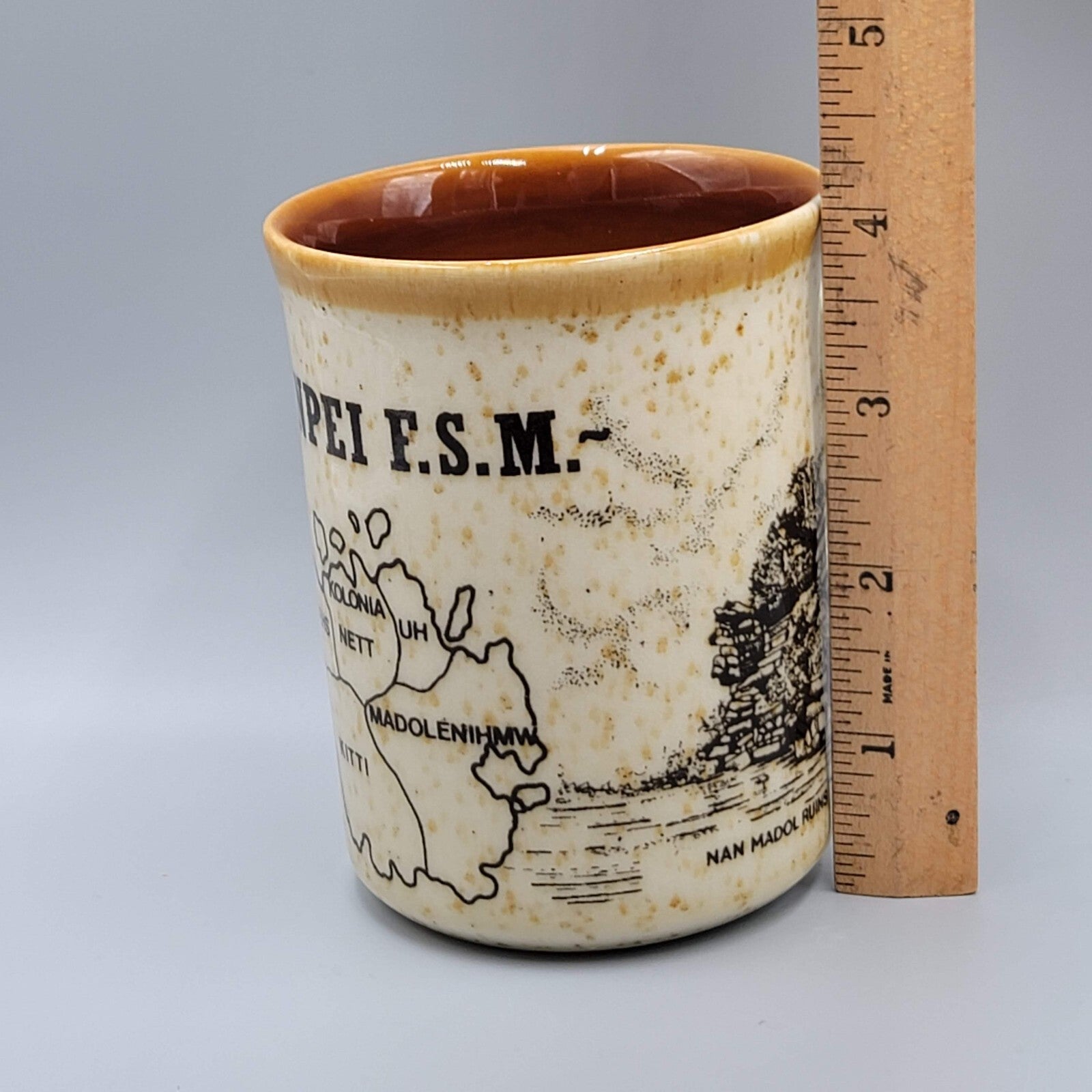 Pohnpei FSM Coffee Mug Cup Souvenir Mug Made in Wales