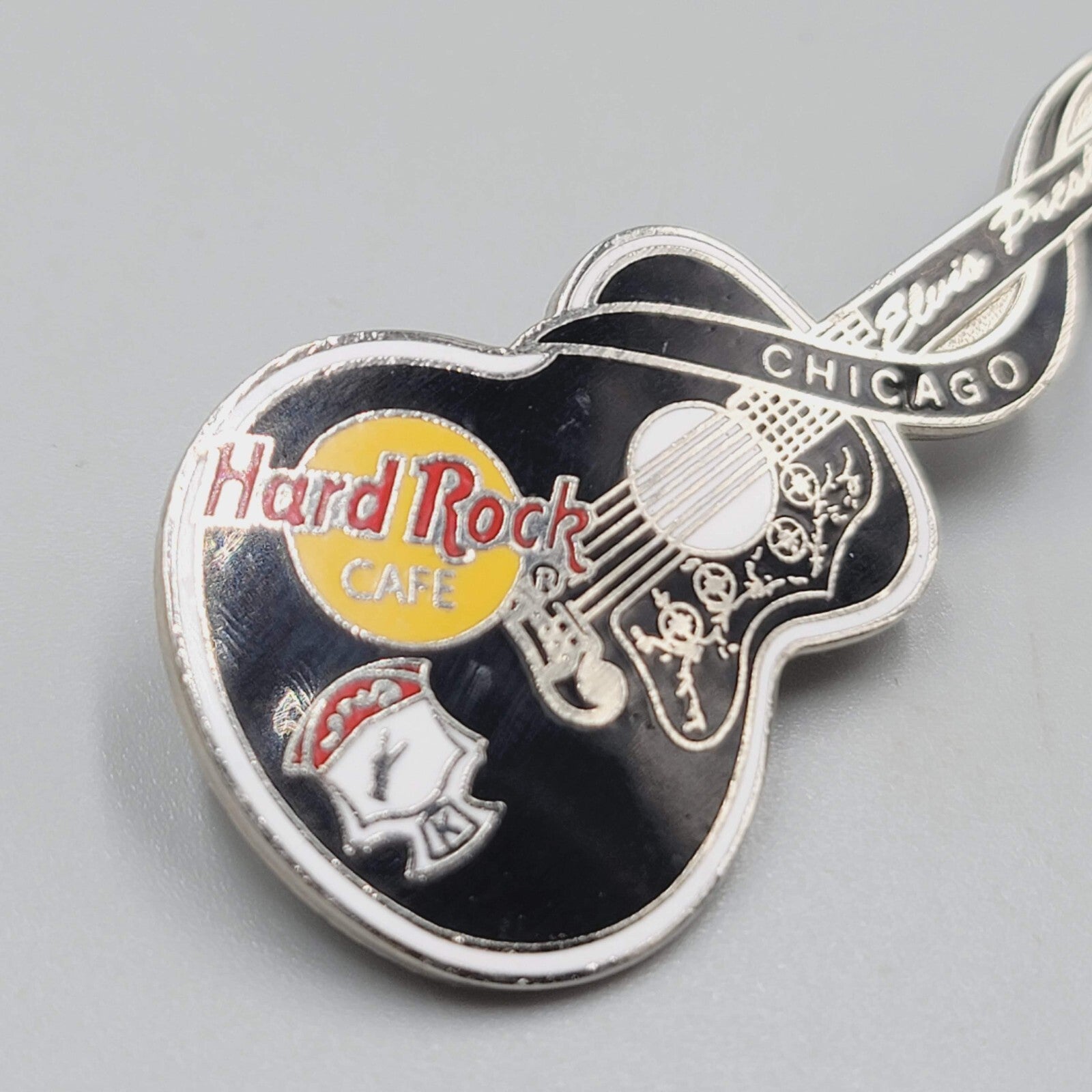 Hard Rock Cafe Salt Lake City Dead Rocker Guitar Pin Elvis Presley Series