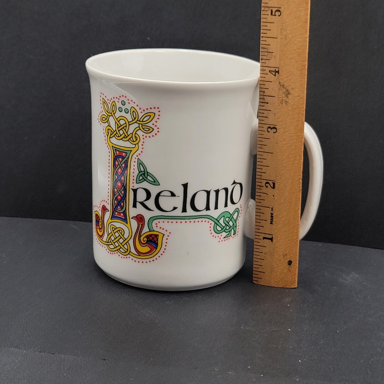 Ireland Coffee Mug Tea Cup Celtic Design
