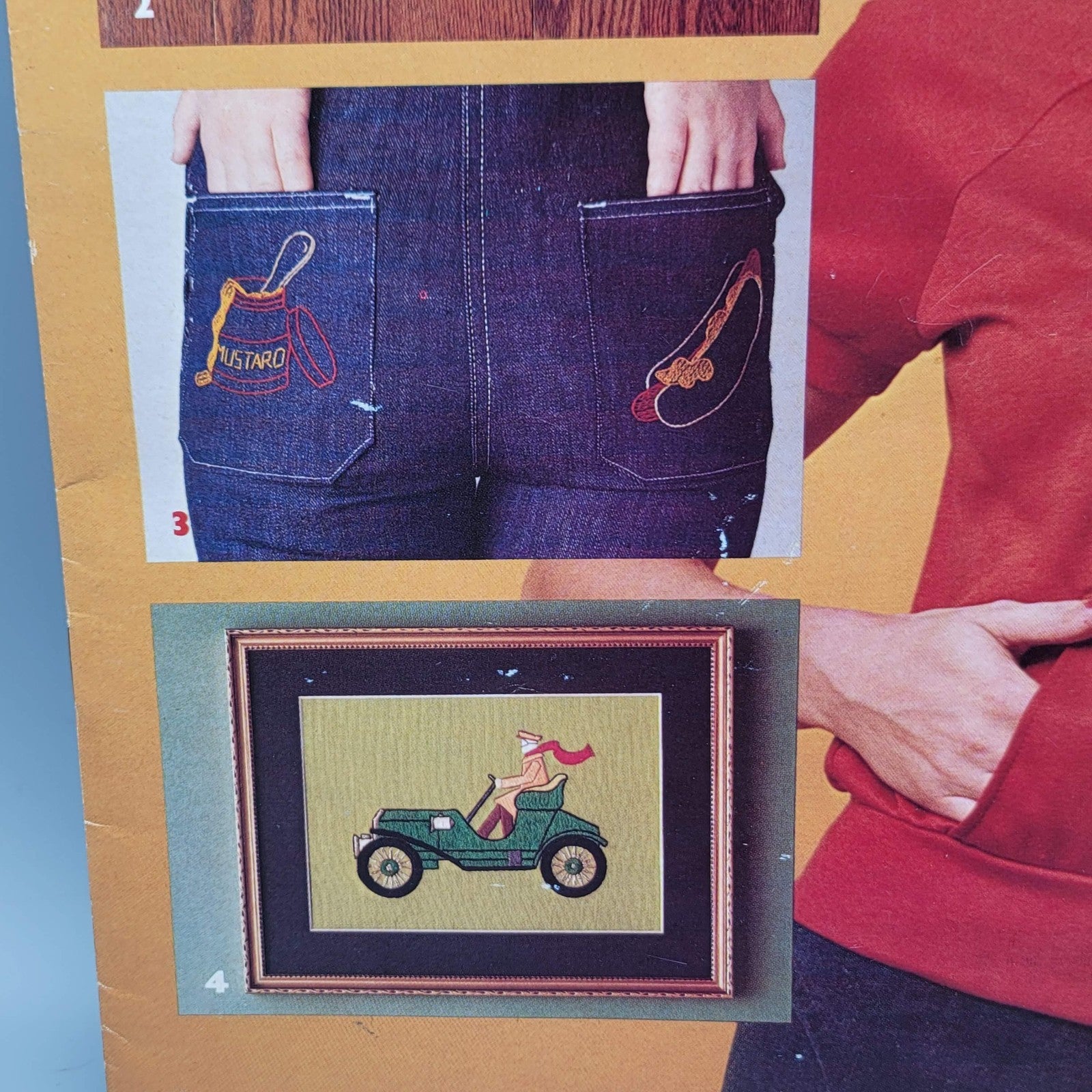 Vintage Leisure Arts EMBROIDERY TRANSFERS VOLUME TWO Leaflet #48 Unused