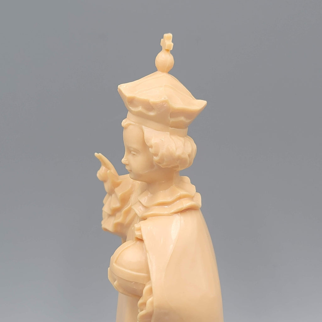 Vintage Plastic Statue  of the Infant of Prague Jesus Catholic  6 in