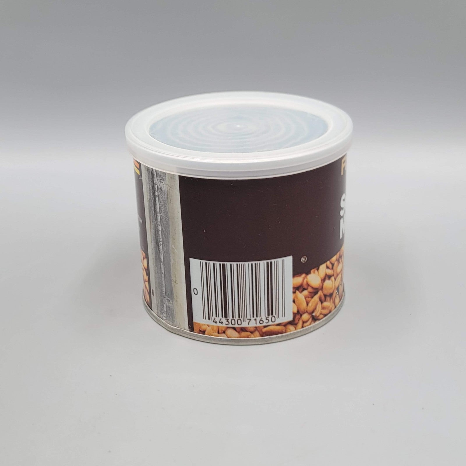 Vintage Fishers Sunflower Nuts Empty Metal Can Lid 6 oz